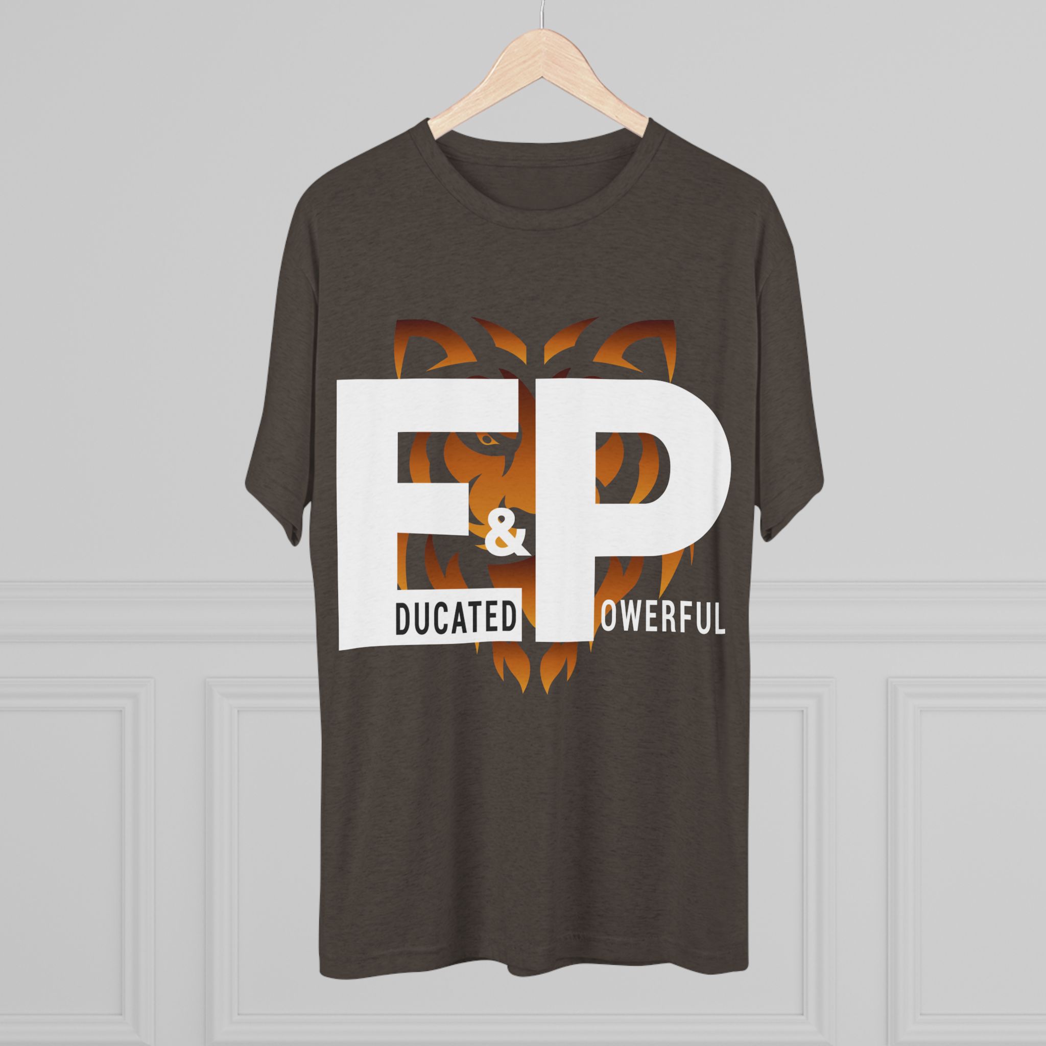 educated & powerful (e&p) tiger graphic tee educated & powerful (e&p) tiger graphic tee
