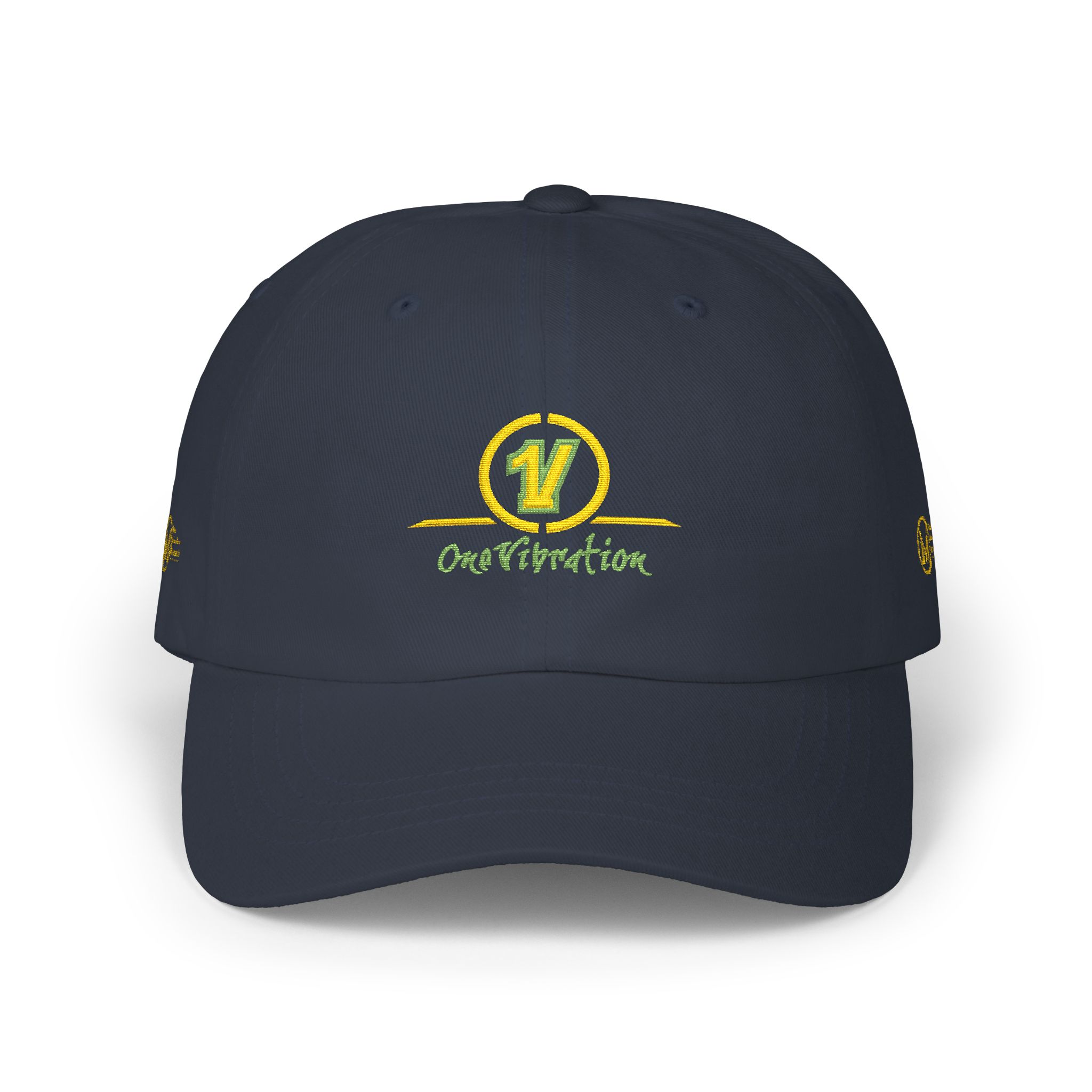 vibes circle embroidered dad cap — classic casual baseball hat vibes circle embroidered dad cap — classic casual baseball hat