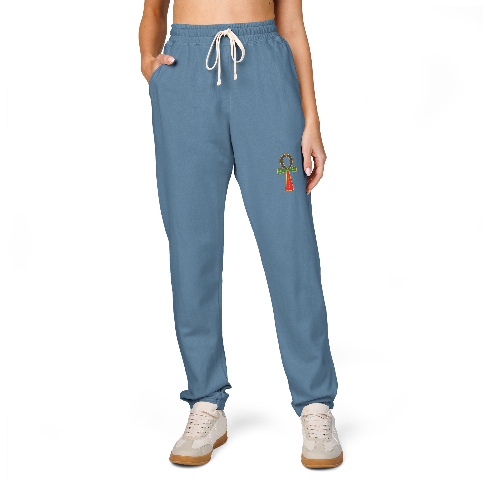 anhk graphic sweatpants — casual fleece joggers anhk graphic sweatpants — casual fleece joggers
