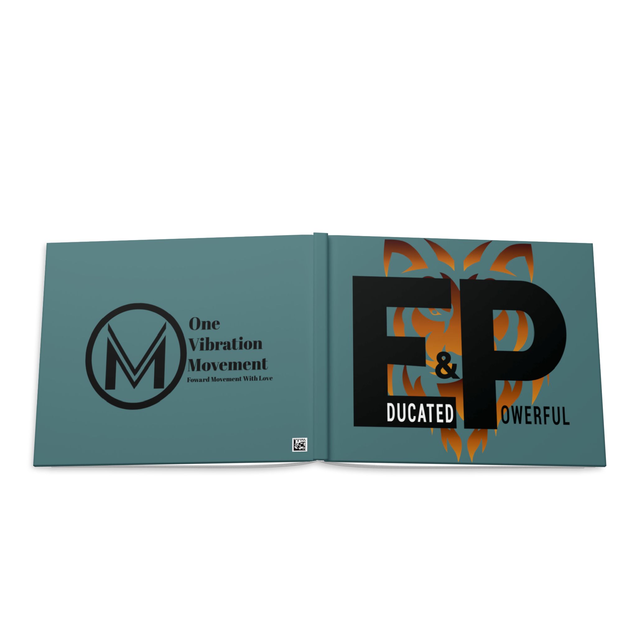 hardcover photo book — e&p (educated & powerful) logo keepsake hardcover photo book — e&p (educated & powerful) logo keepsake