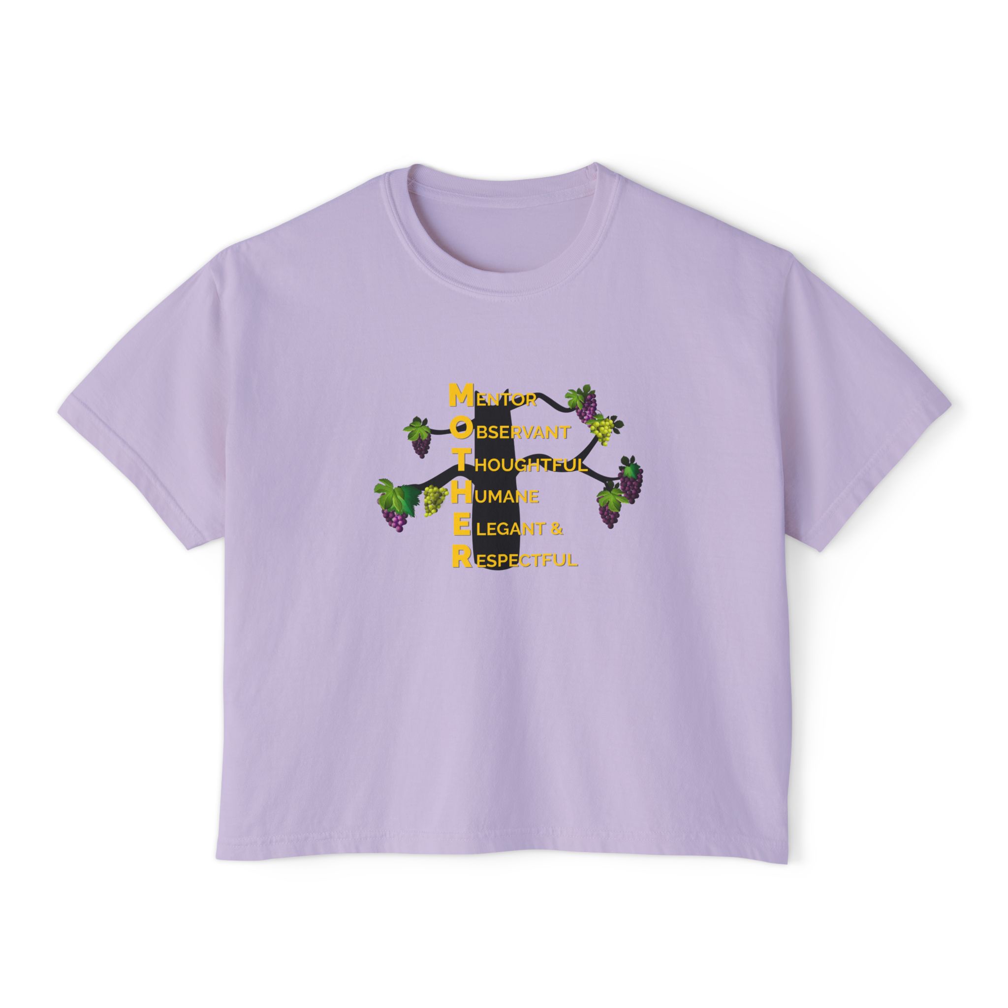 mother acronym— floral empowerment graphic tee (respectful, elegant, thoughtful) mother acronym— floral empowerment graphic tee (respectful, elegant, thoughtful)