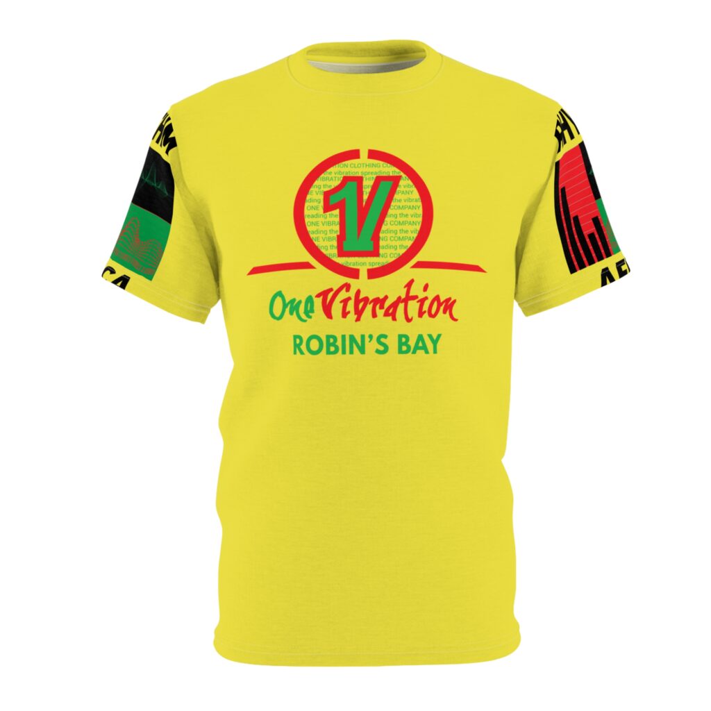 one vibration robin's bay tee — reggae rasta graphic t shirt