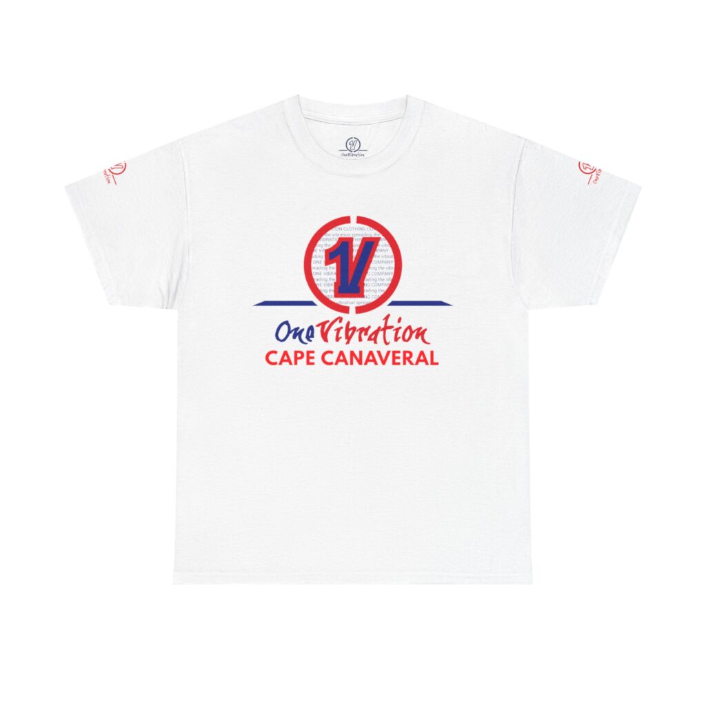 one vibration cape canaveral tee — space launch souvenir shirt