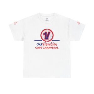 one vibration cape canaveral tee — space launch souvenir shirt