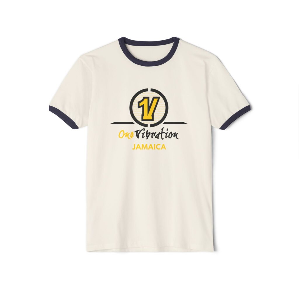 one vibration jamaica ringer t shirt