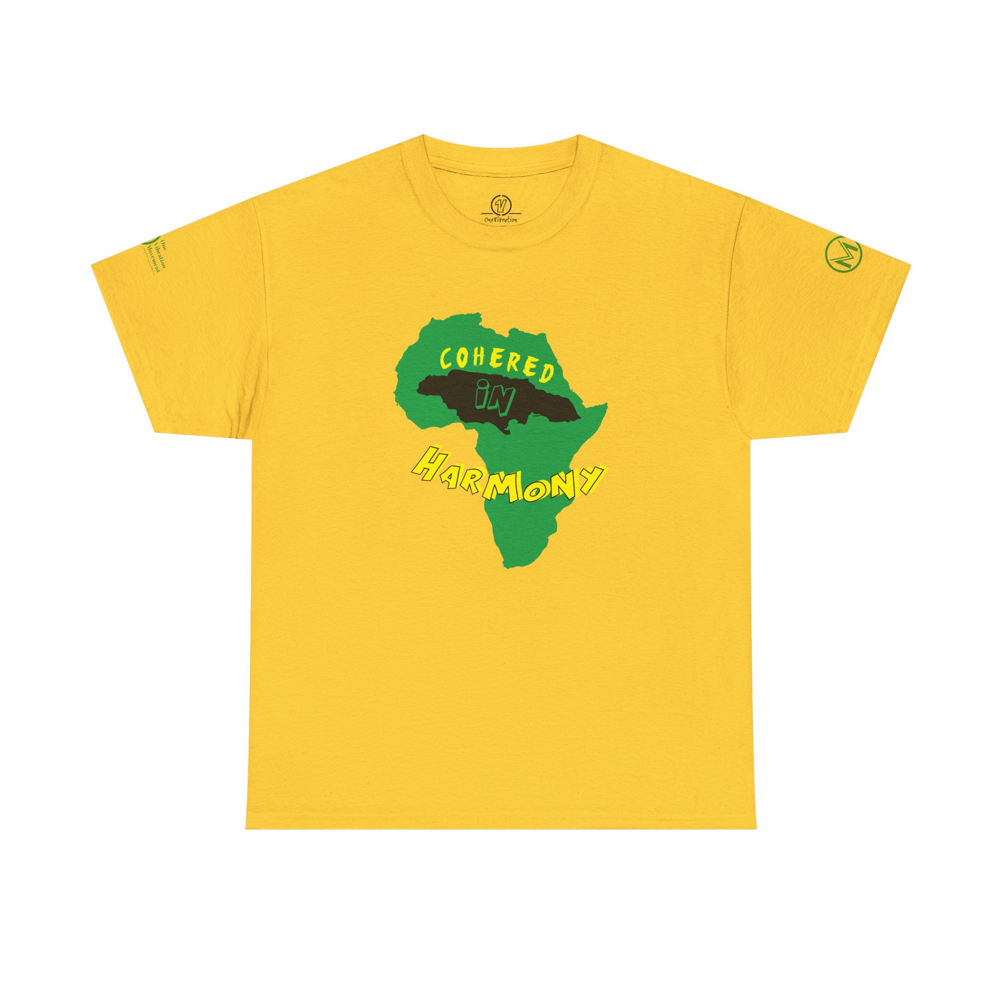 cohered in harmony t shirt — pan african unity tee cohered in harmony t shirt — pan african unity tee