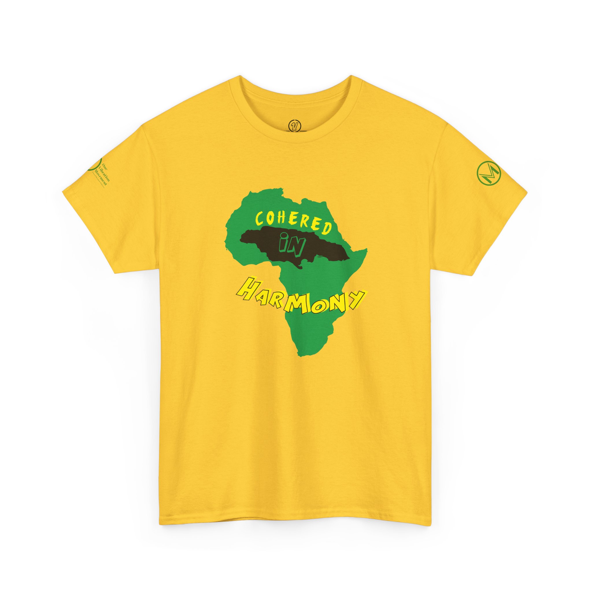 cohered in harmony t shirt — pan african unity tee cohered in harmony t shirt — pan african unity tee