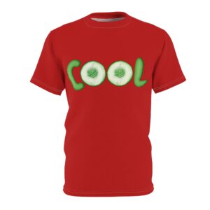 cool cucumber tee — funny 'cool' vegetable graphic t shirt