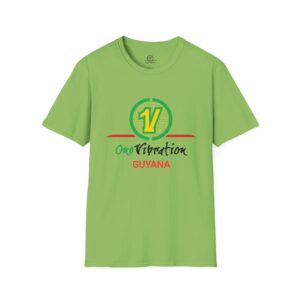 one vibration guyana t shirt — caribbean graphic tee
