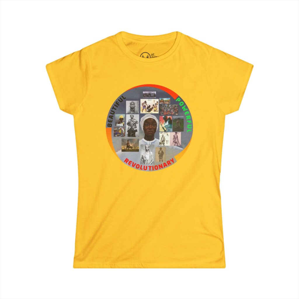 women’s tee — revolutionary’ logo