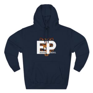 educated & powerful ep hoodie — overvictorious logo fleece pullover