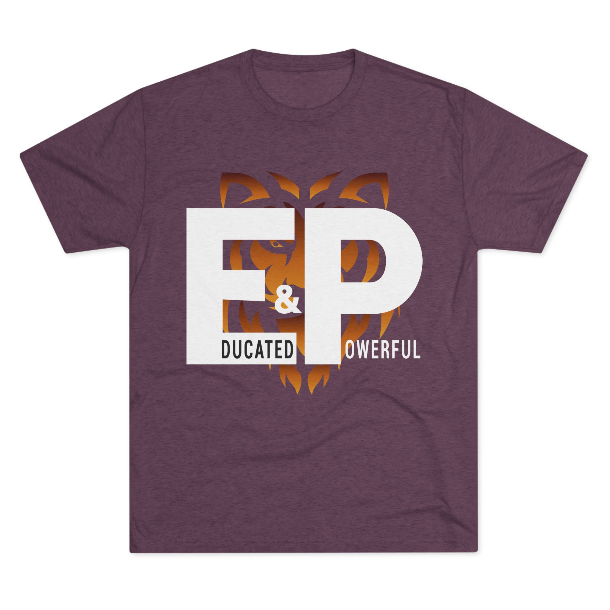 educated & powerful (e&p) tiger graphic tee educated & powerful (e&p) tiger graphic tee