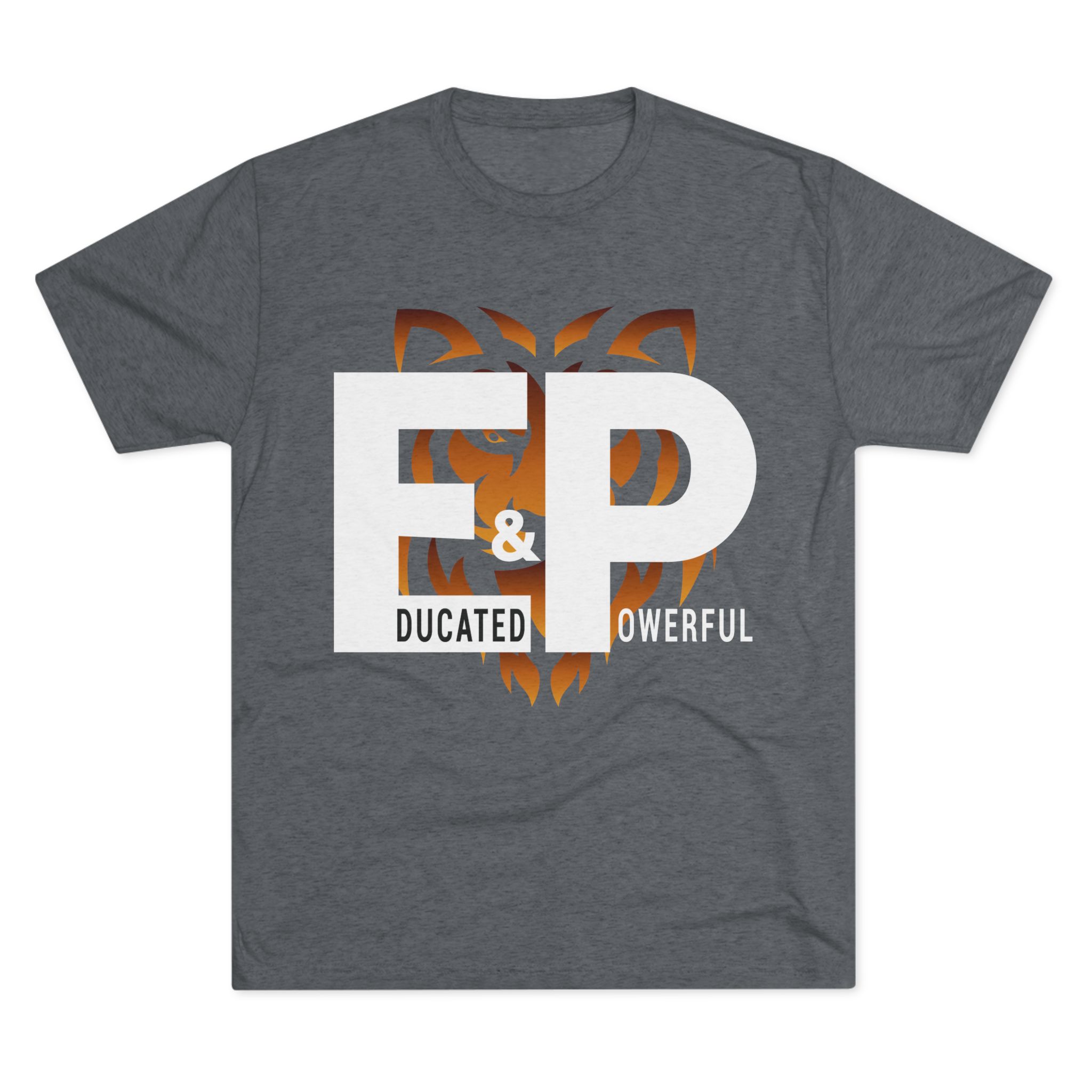 educated & powerful (e&p) tiger graphic tee educated & powerful (e&p) tiger graphic tee