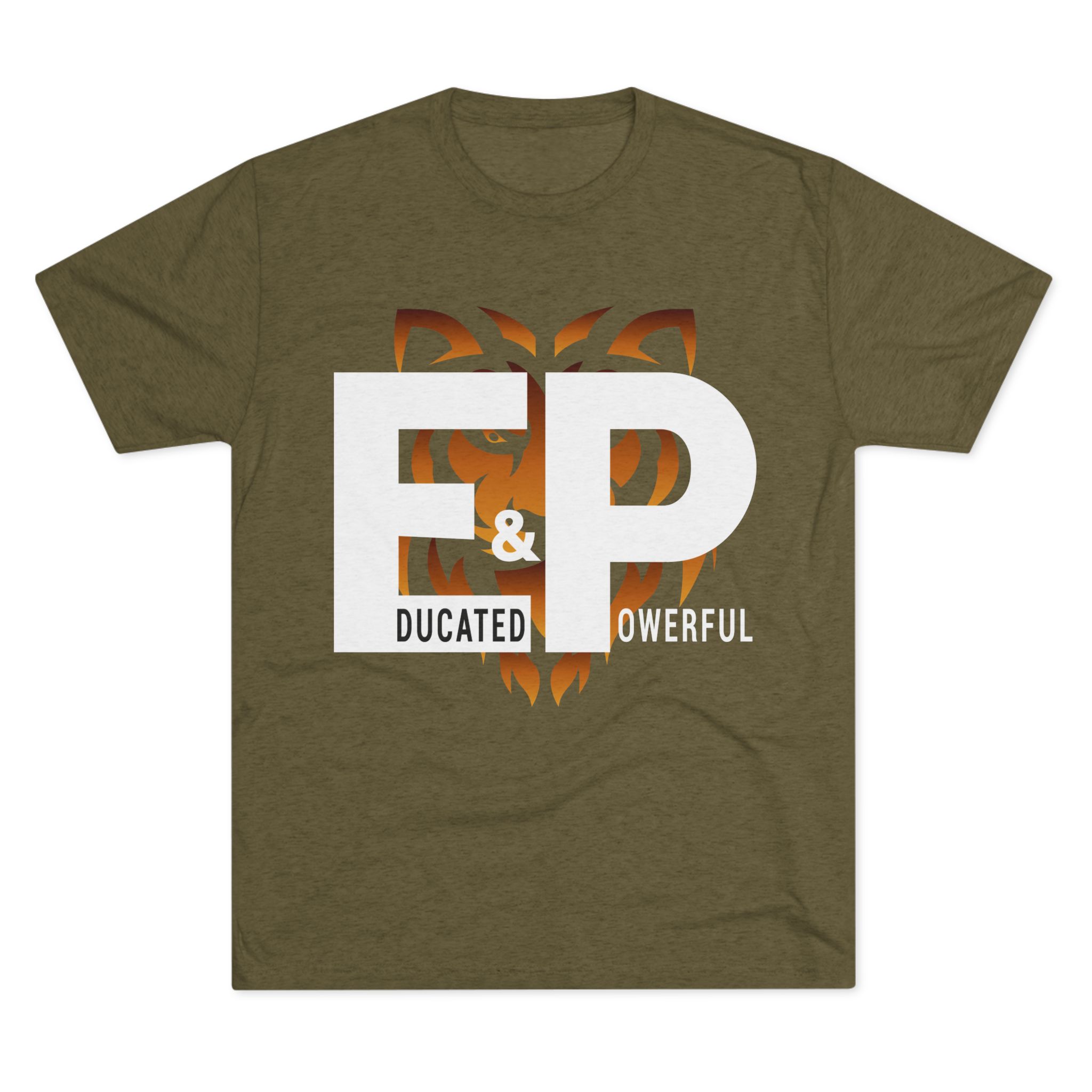 educated & powerful (e&p) tiger graphic tee educated & powerful (e&p) tiger graphic tee