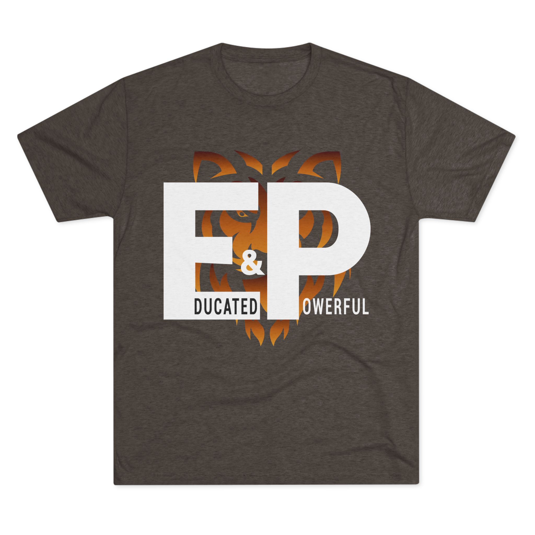 educated & powerful (e&p) tiger graphic tee educated & powerful (e&p) tiger graphic tee