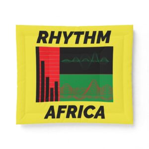 rhythm africa comforter — afrobeat graphic cotton bedspread