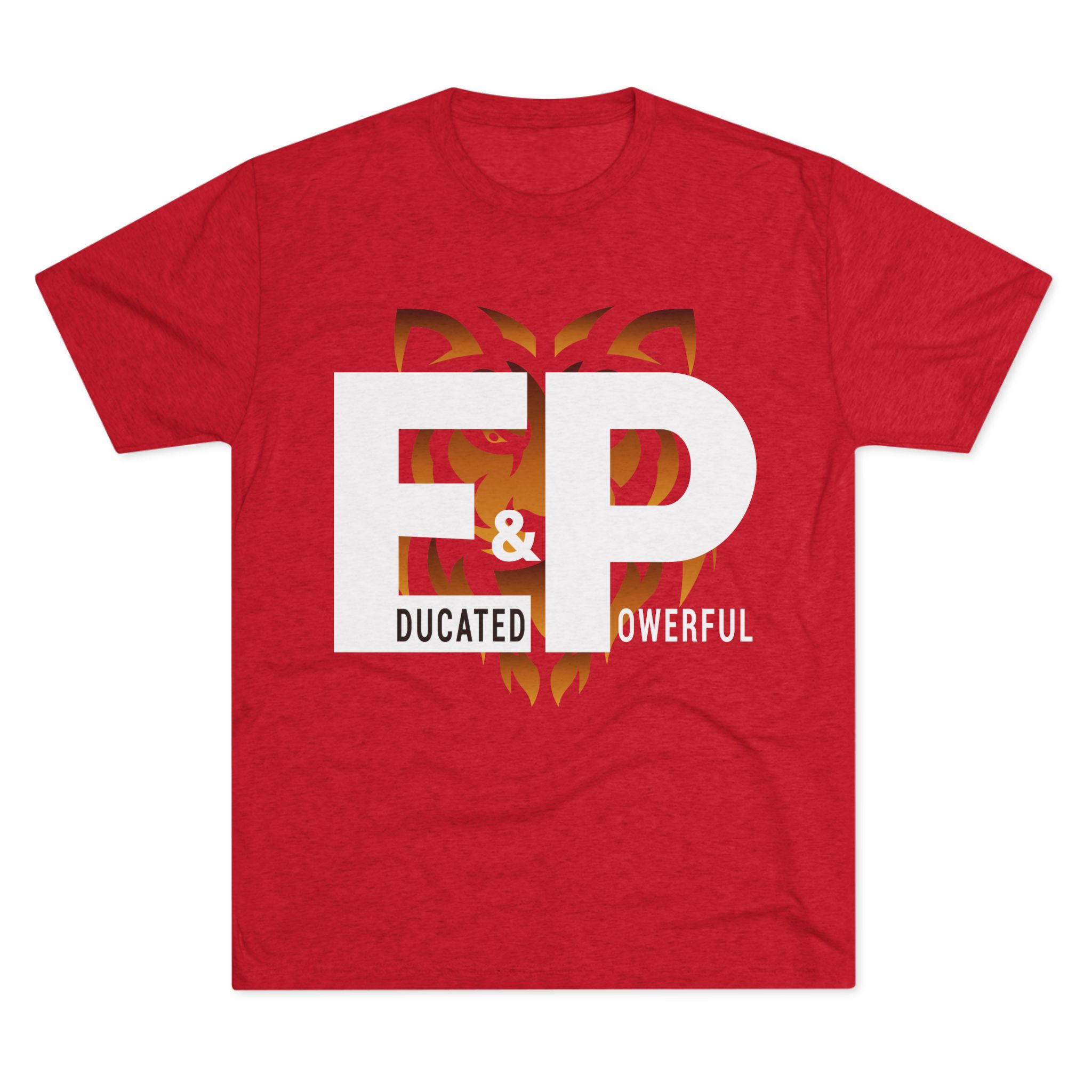 educated & powerful (e&p) tiger graphic tee educated & powerful (e&p) tiger graphic tee