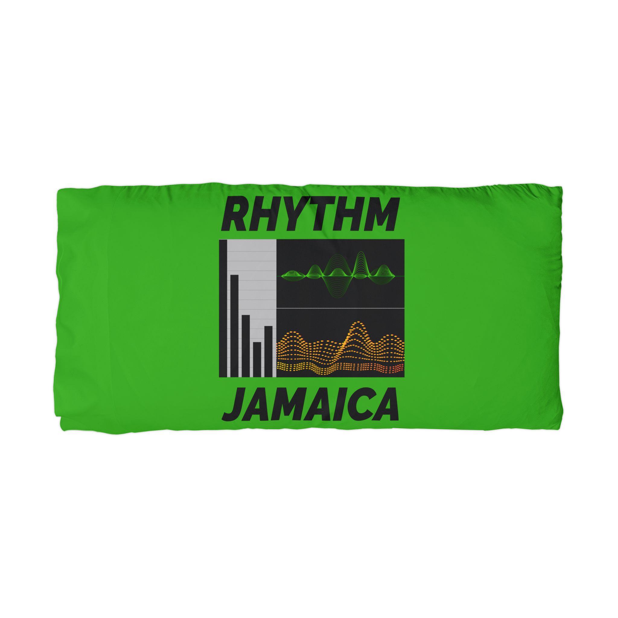 pillowcase — rhythm jamaica music wave microfiber pillowcase pillowcase — rhythm jamaica music wave microfiber pillowcase