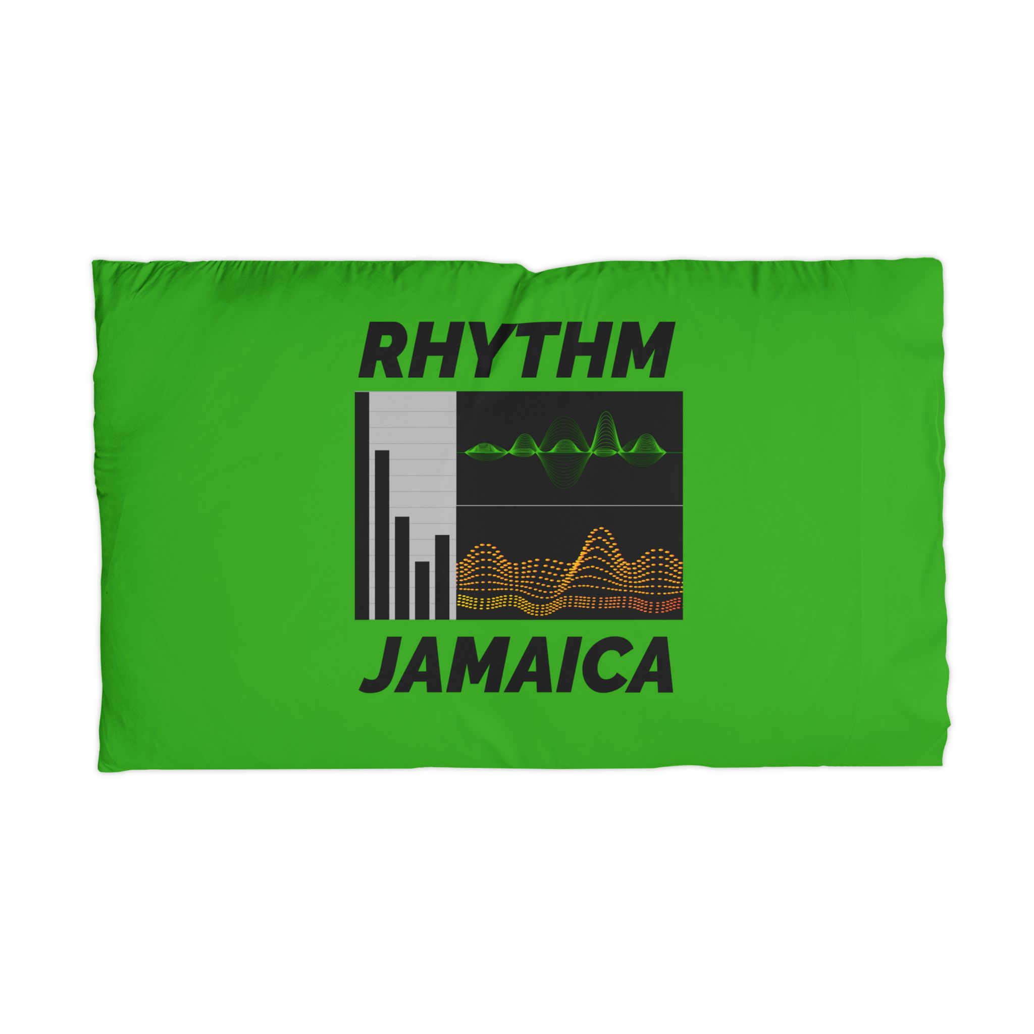 pillowcase — rhythm jamaica music wave microfiber pillowcase pillowcase — rhythm jamaica music wave microfiber pillowcase
