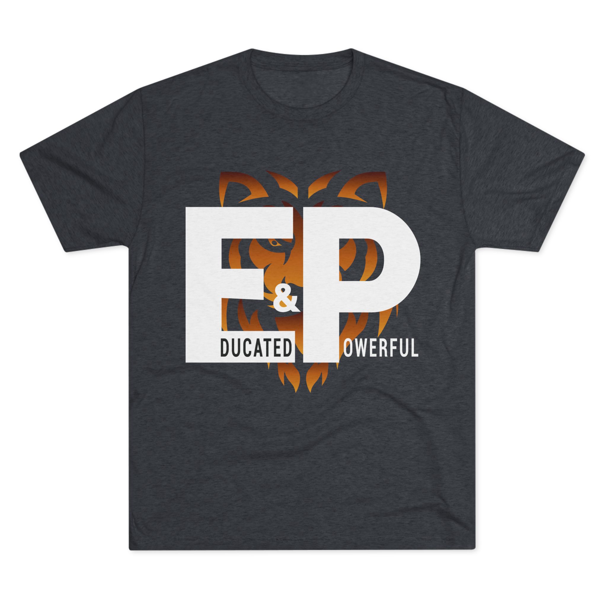 educated & powerful (e&p) tiger graphic tee educated & powerful (e&p) tiger graphic tee