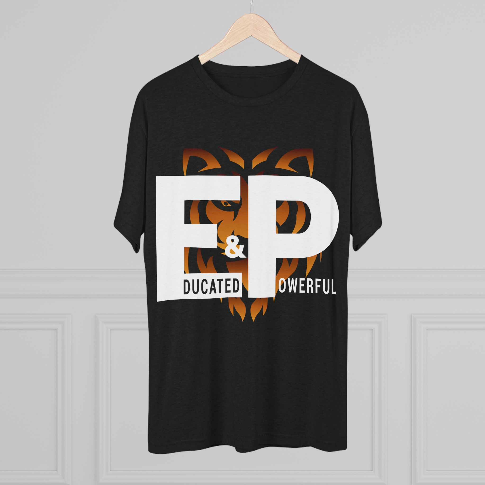 educated & powerful (e&p) tiger graphic tee educated & powerful (e&p) tiger graphic tee