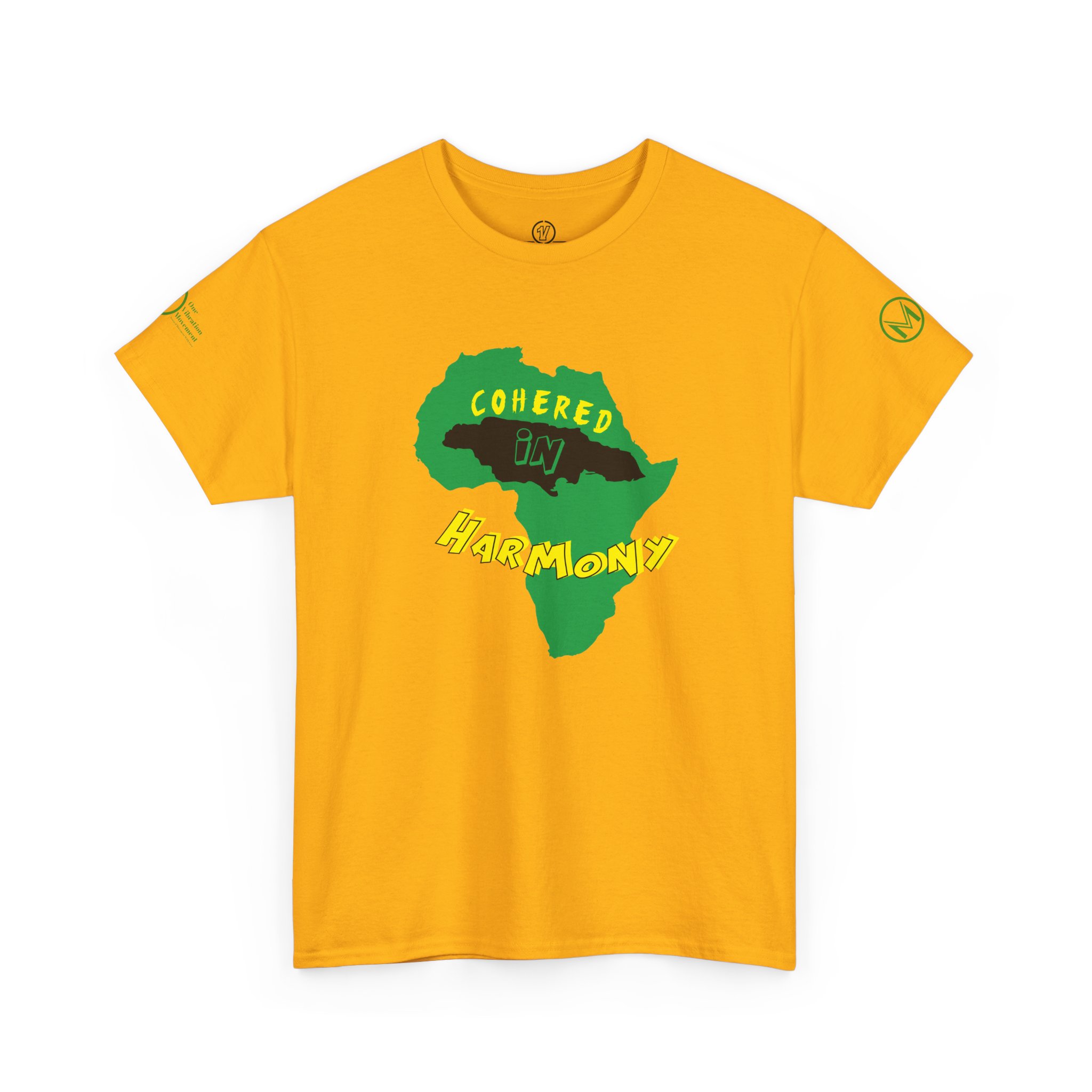 cohered in harmony t shirt — pan african unity tee cohered in harmony t shirt — pan african unity tee