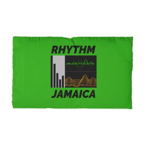 pillowcase — rhythm jamaica music wave microfiber pillowcase