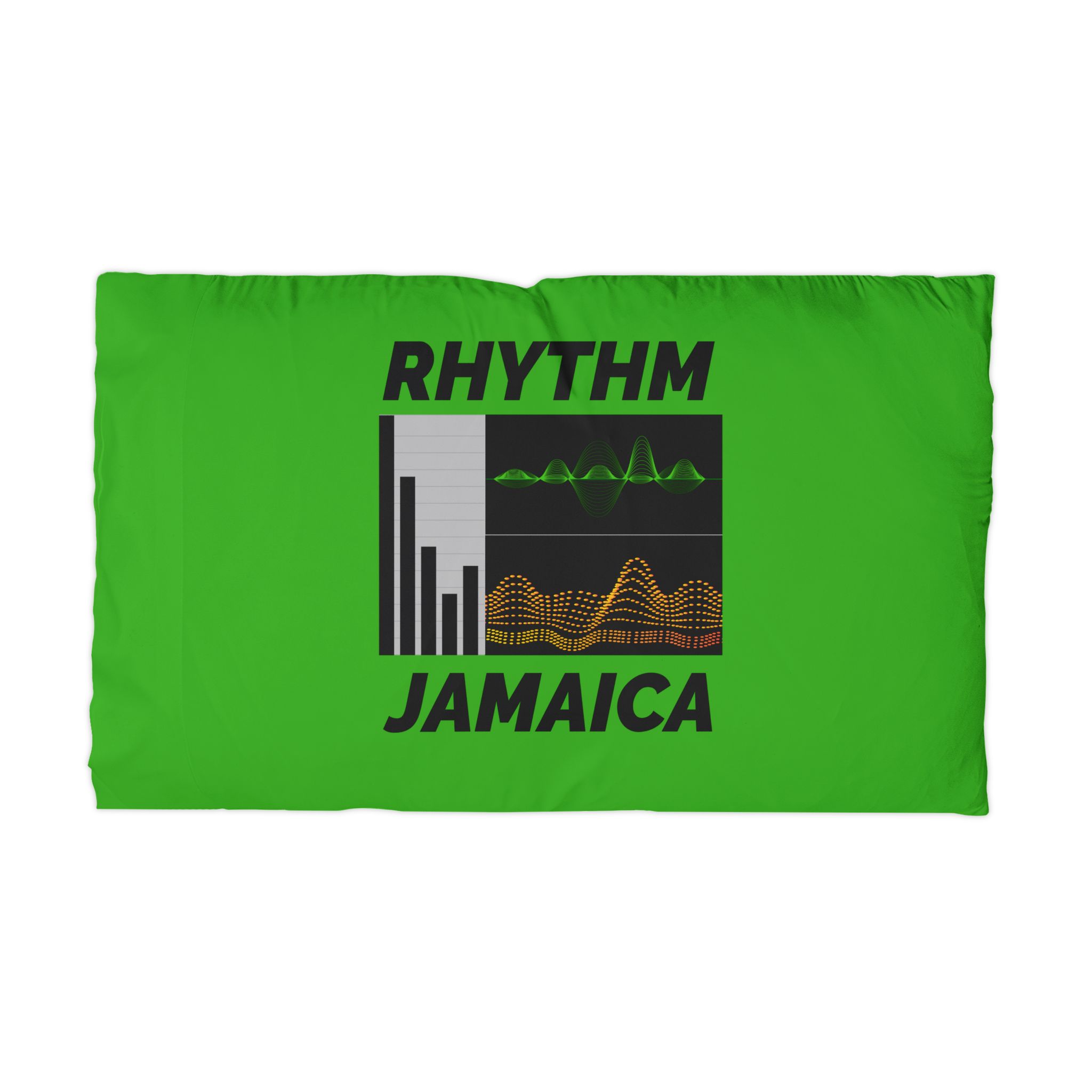 pillowcase — rhythm jamaica music wave microfiber pillowcase pillowcase — rhythm jamaica music wave microfiber pillowcase