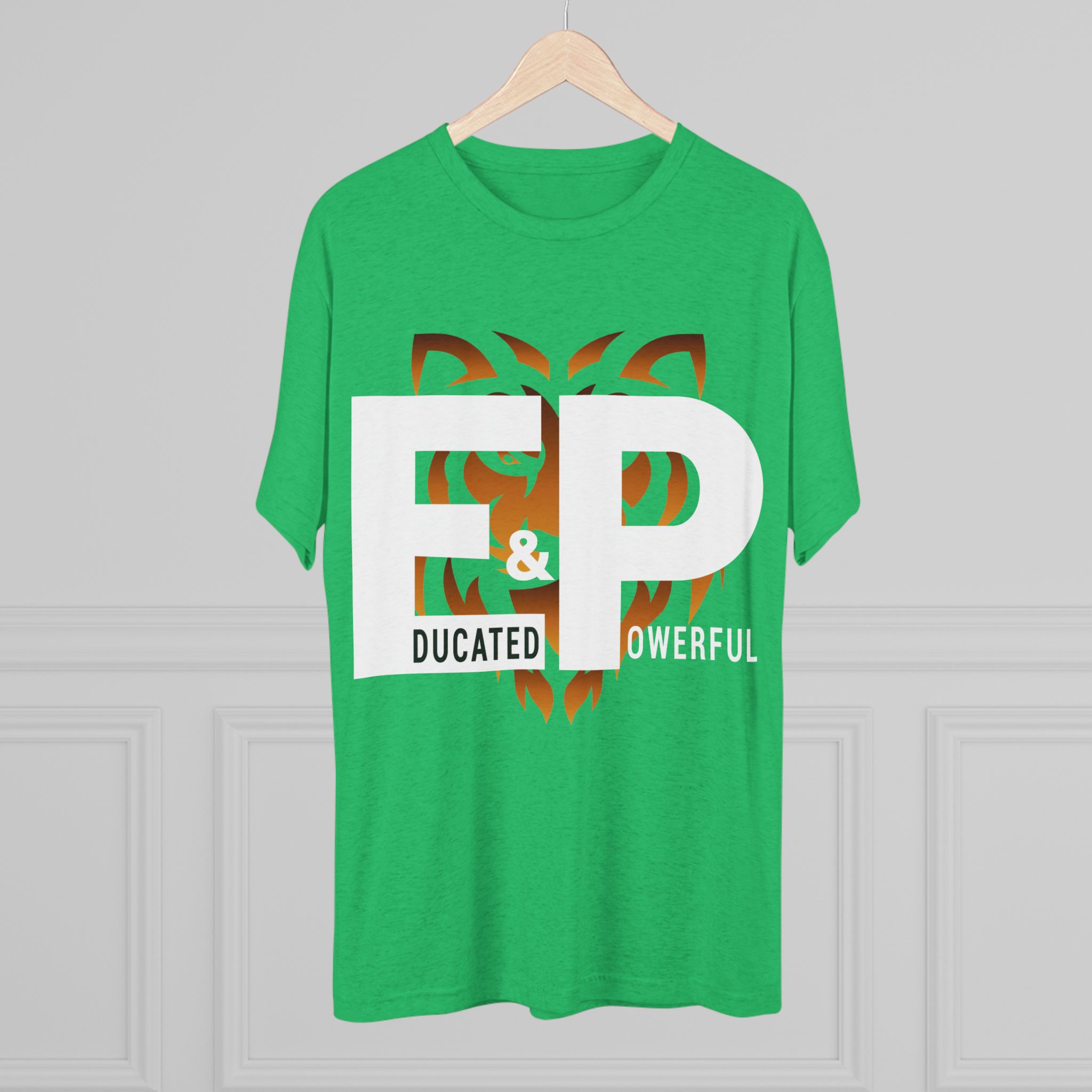 educated & powerful (e&p) tiger graphic tee educated & powerful (e&p) tiger graphic tee