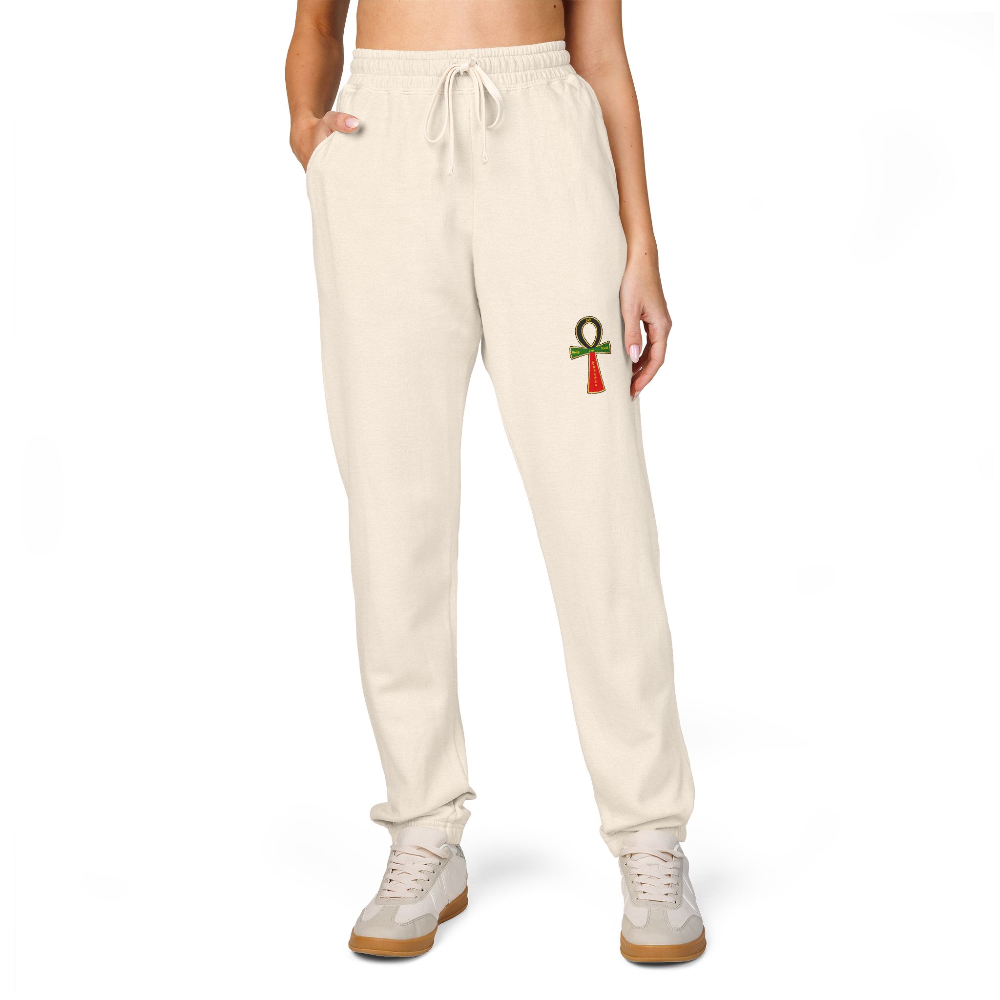 anhk graphic sweatpants — casual fleece joggers anhk graphic sweatpants — casual fleece joggers