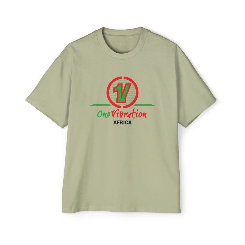 rhythm africa tee — one vibration graphic t shirt