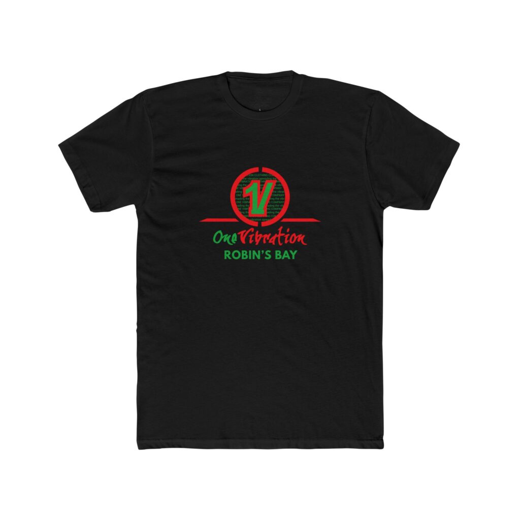 one vibration robin's bay t shirt