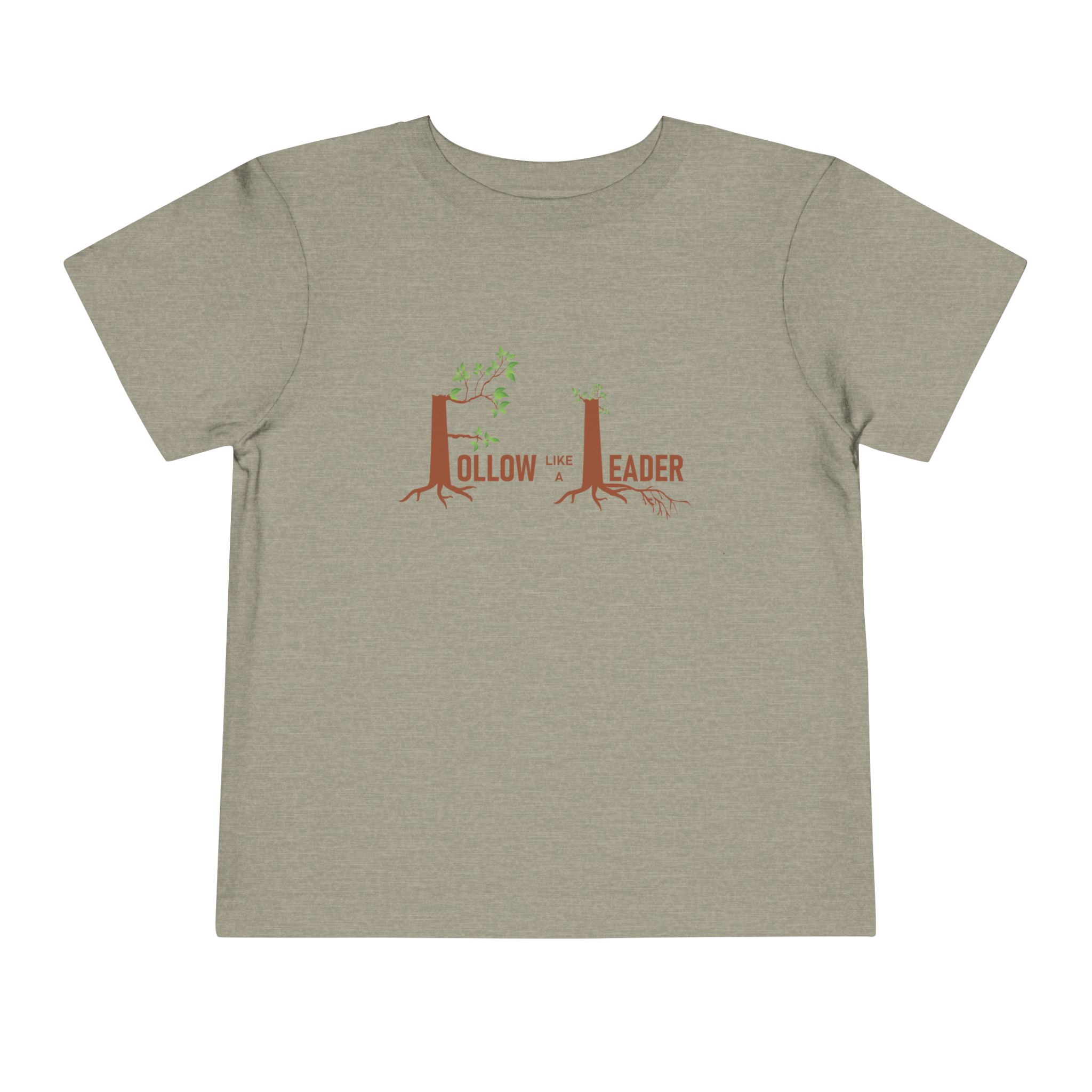 follow the leader toddler tee — cute tree trunk design for kids follow the leader toddler tee — cute tree trunk design for kids