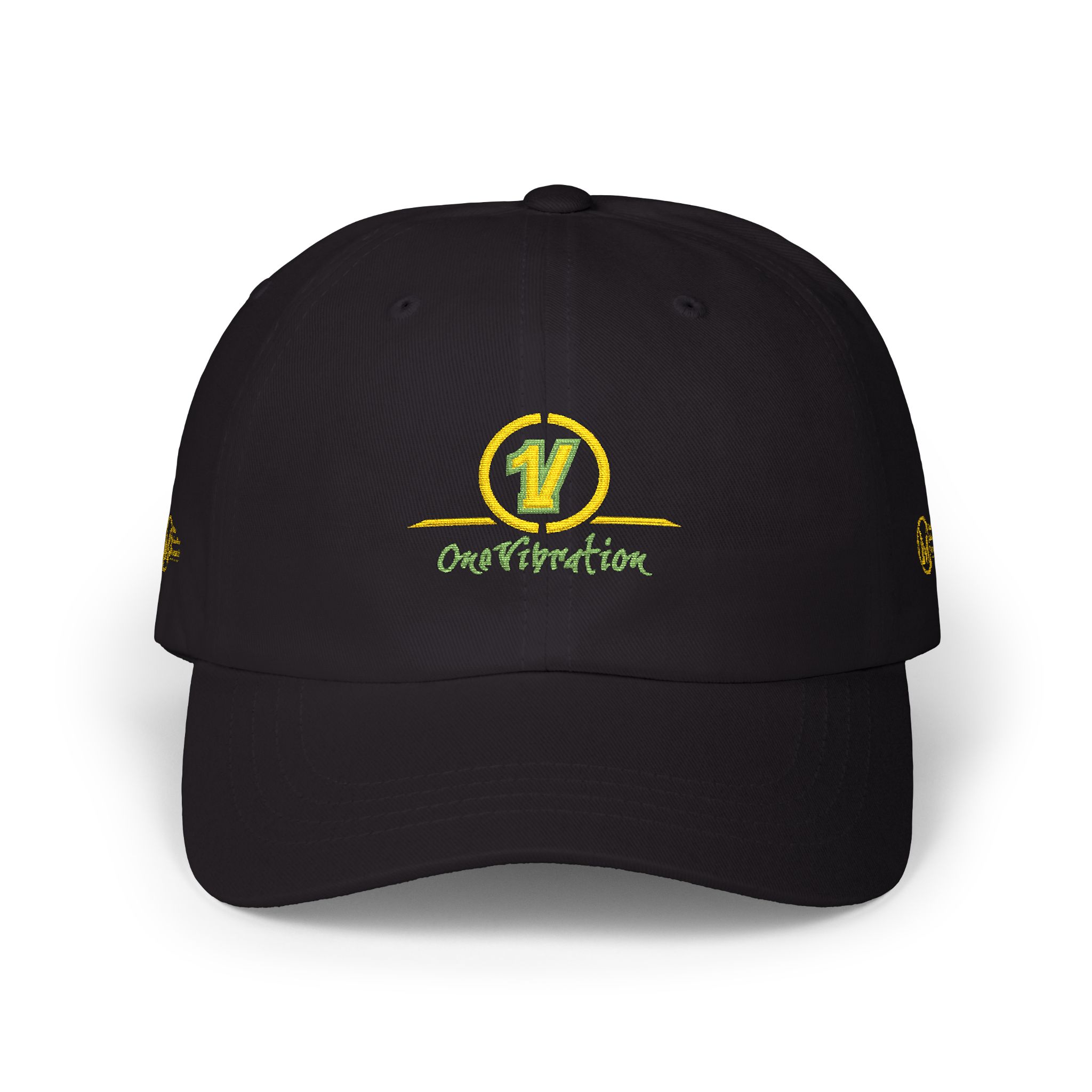 vibes circle embroidered dad cap — classic casual baseball hat vibes circle embroidered dad cap — classic casual baseball hat
