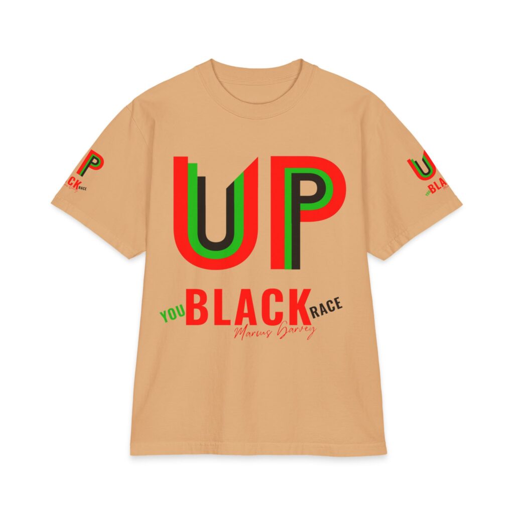 up black race t shirt — pan african pride graphic tee