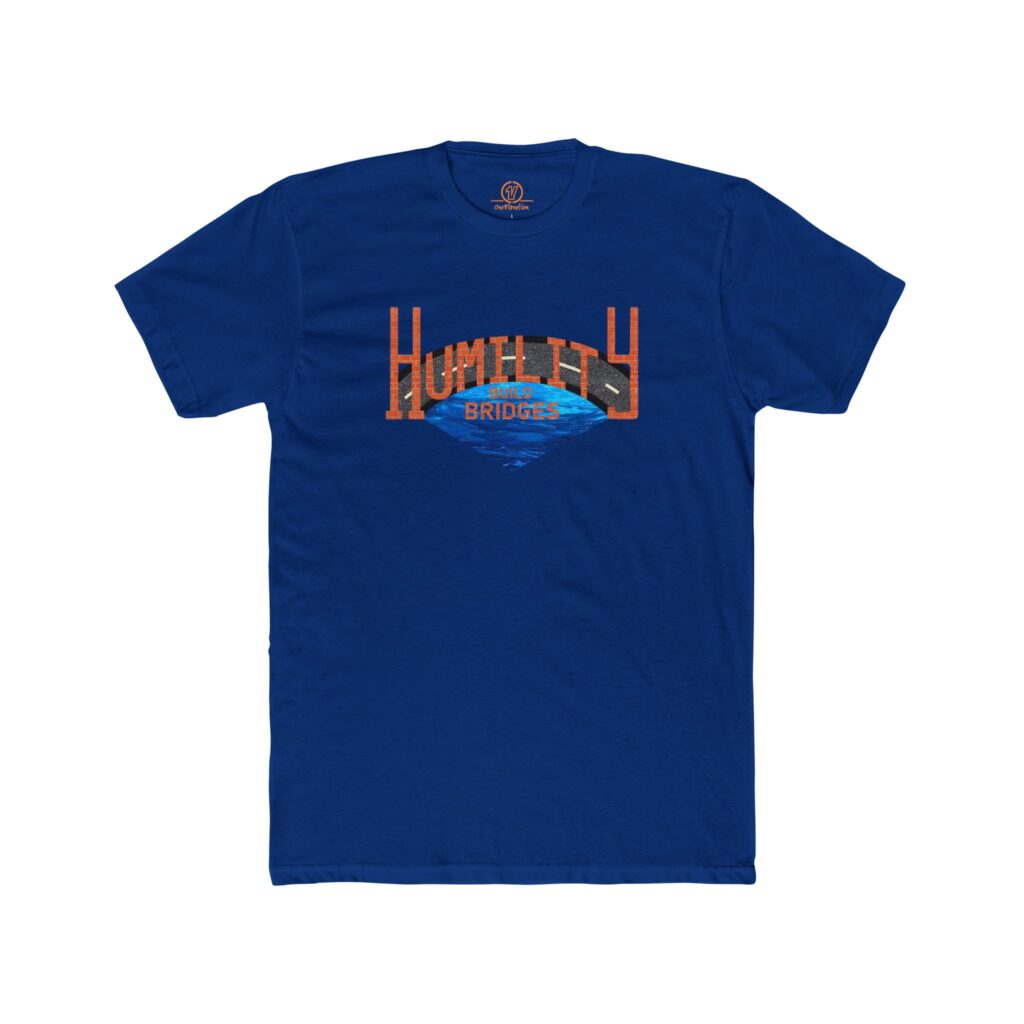 humility graphic tee — vintage surf vibe cotton t‑shirt