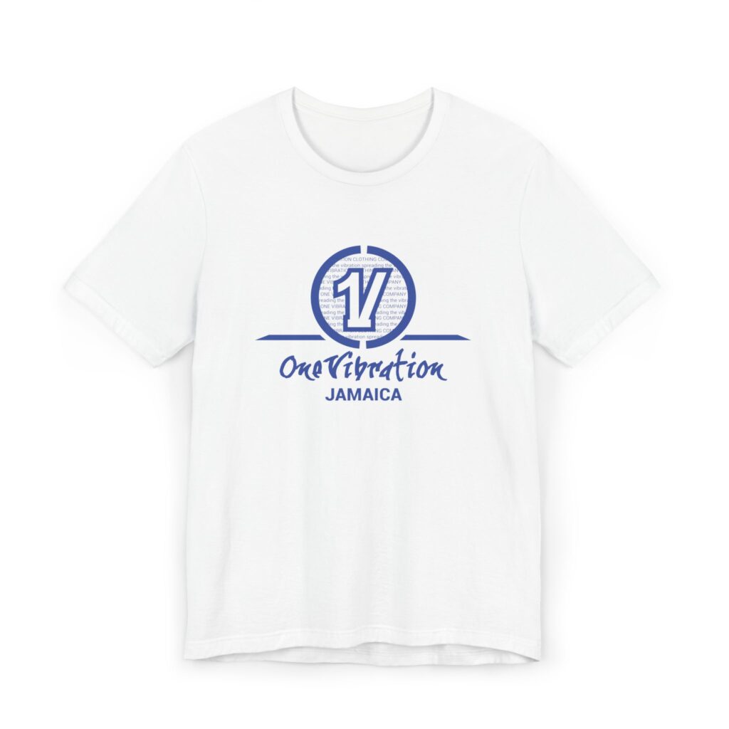 t shirt — one vibration jamaica logo tee