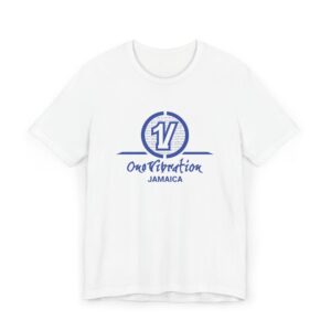 t shirt — one vibration jamaica logo tee