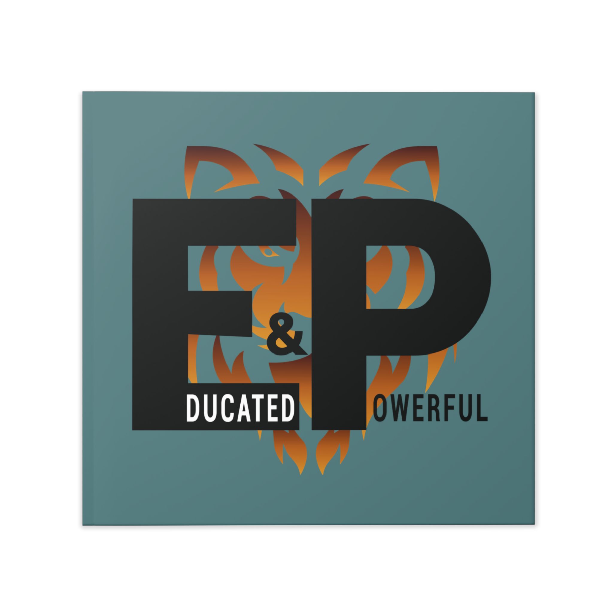 hardcover photo book — e&p (educated & powerful) logo keepsake hardcover photo book — e&p (educated & powerful) logo keepsake
