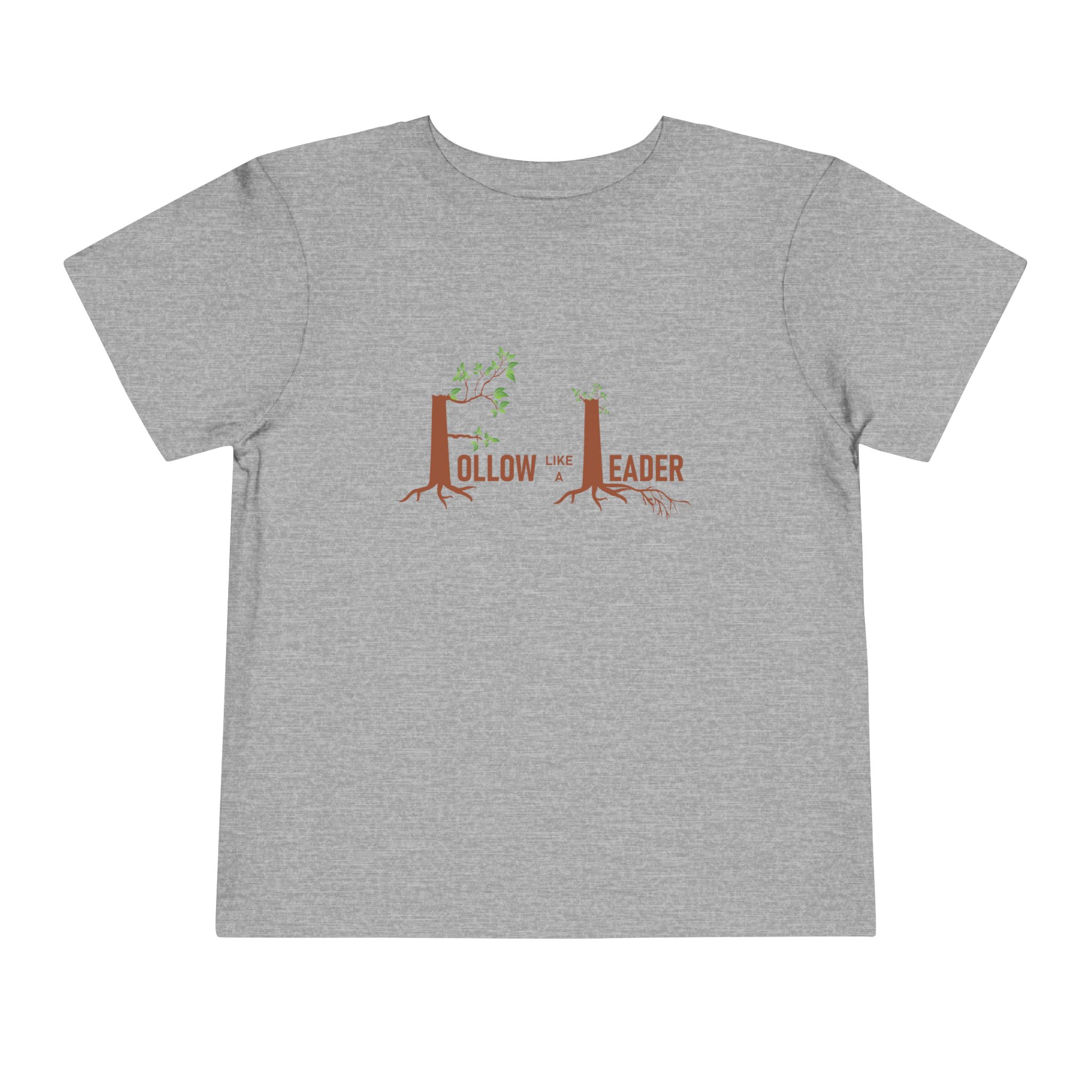 follow the leader toddler tee — cute tree trunk design for kids follow the leader toddler tee — cute tree trunk design for kids