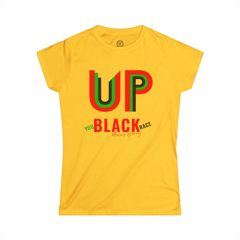 up you black race women's tee — pan african graphic shirt