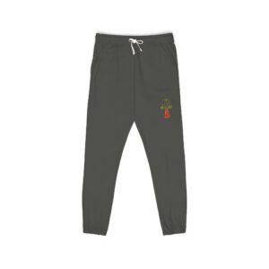 Home anhk graphic sweatpants — casual fleece joggers