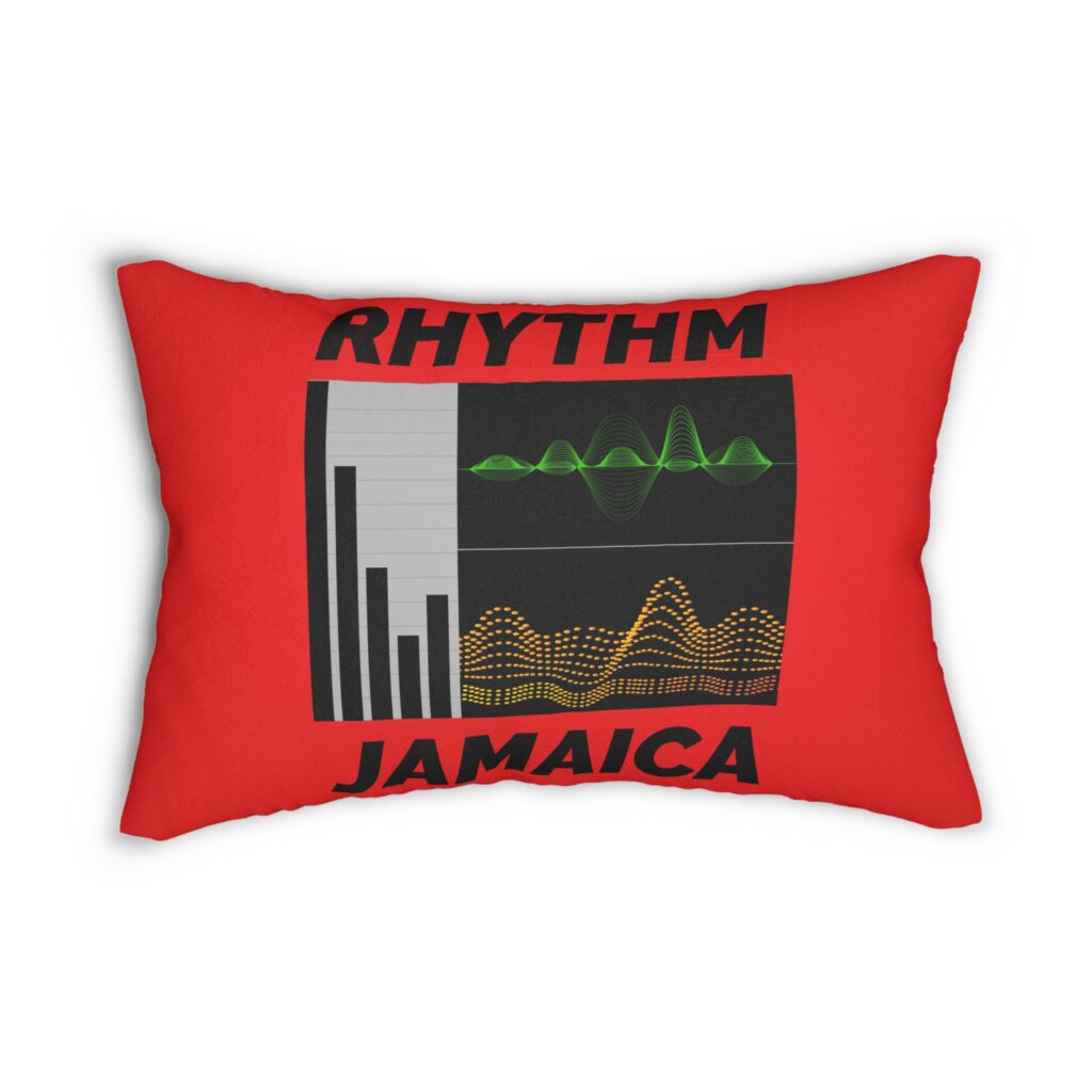 rhythm jamaica lumbar pillow