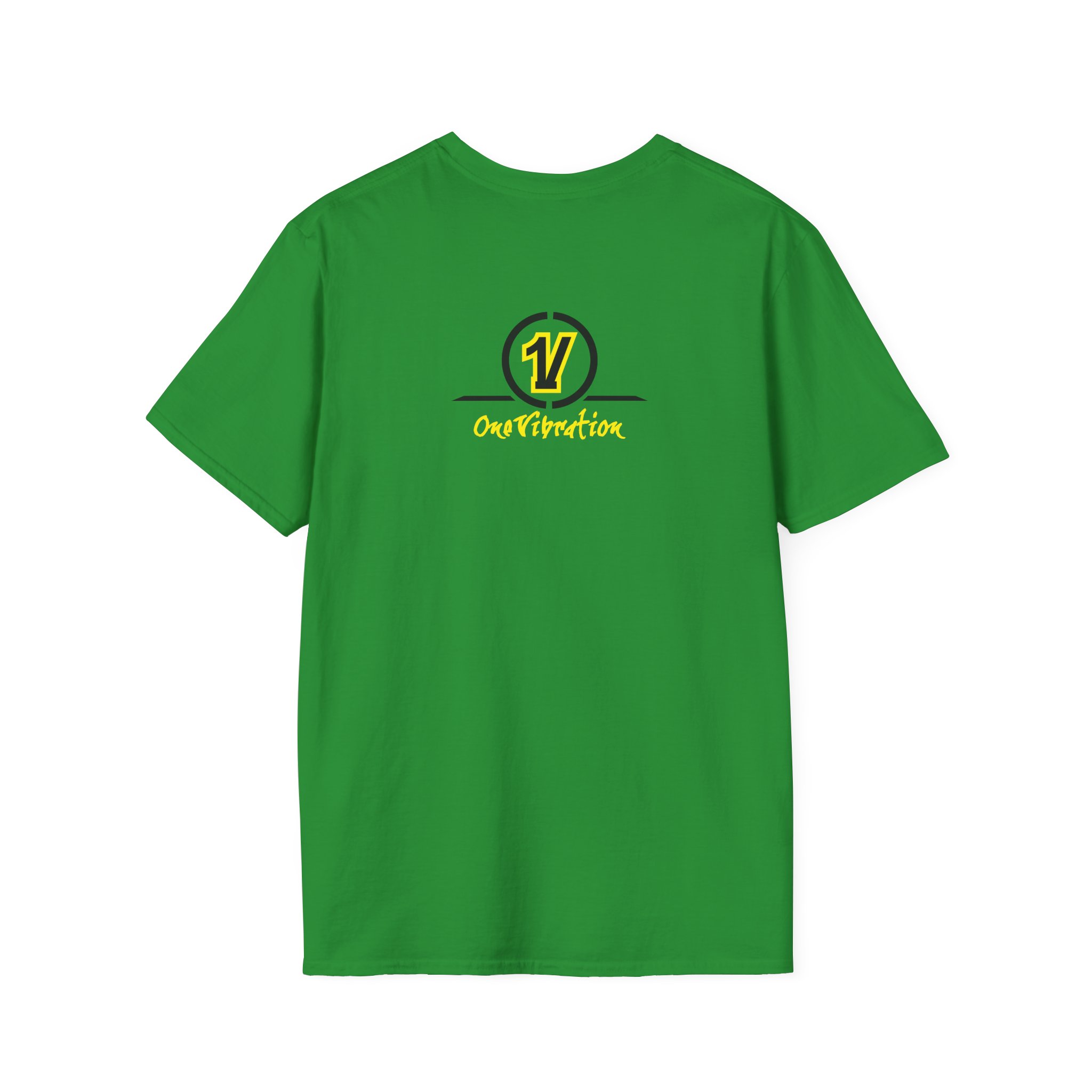 one vibration jamaica logo t shirt — reggae vibes green tee one vibration jamaica logo t shirt — reggae vibes green tee