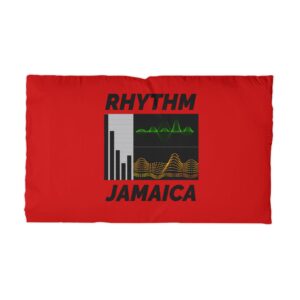 pillowcase — rhythm jamaica audio wave microfiber pillowcase