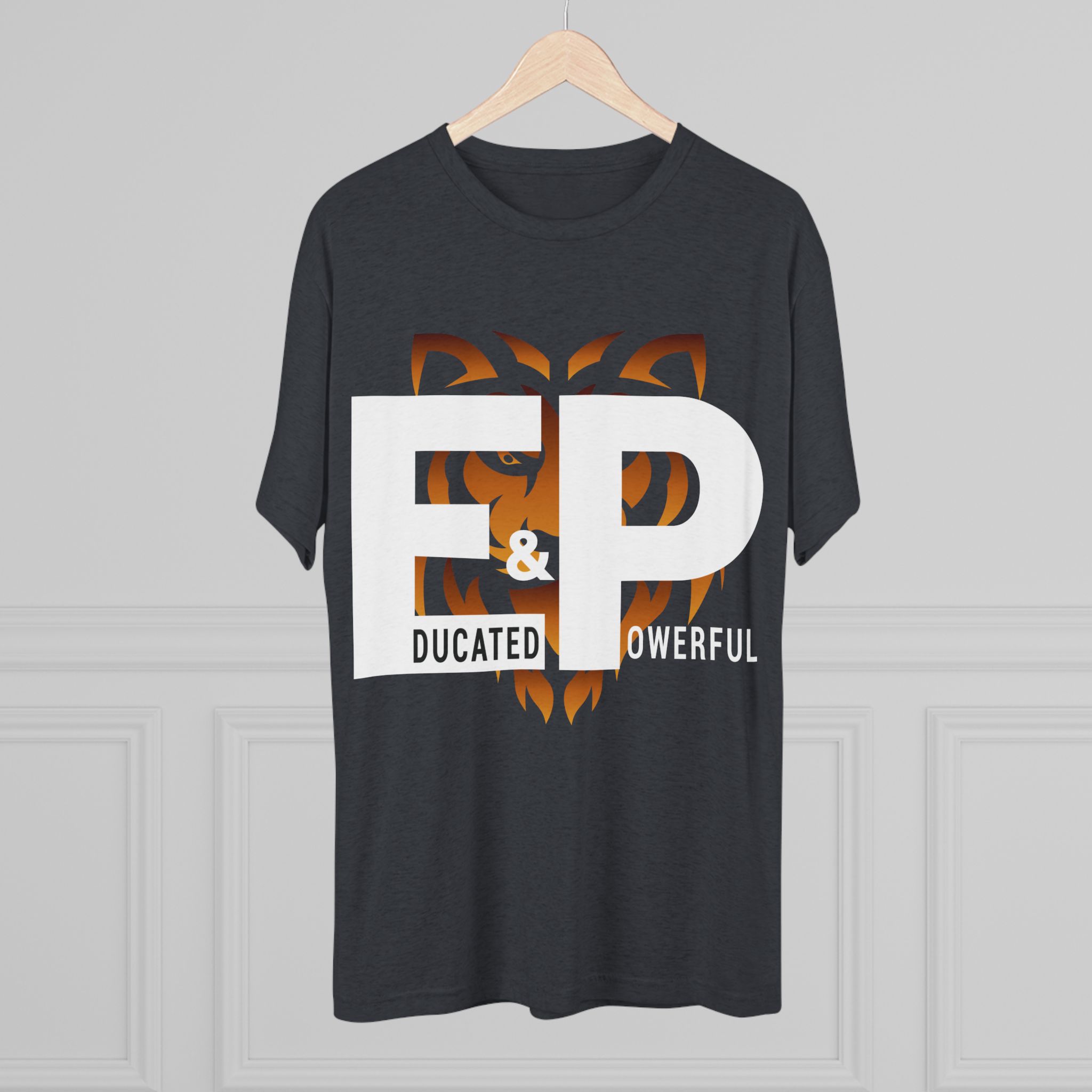 educated & powerful (e&p) tiger graphic tee educated & powerful (e&p) tiger graphic tee