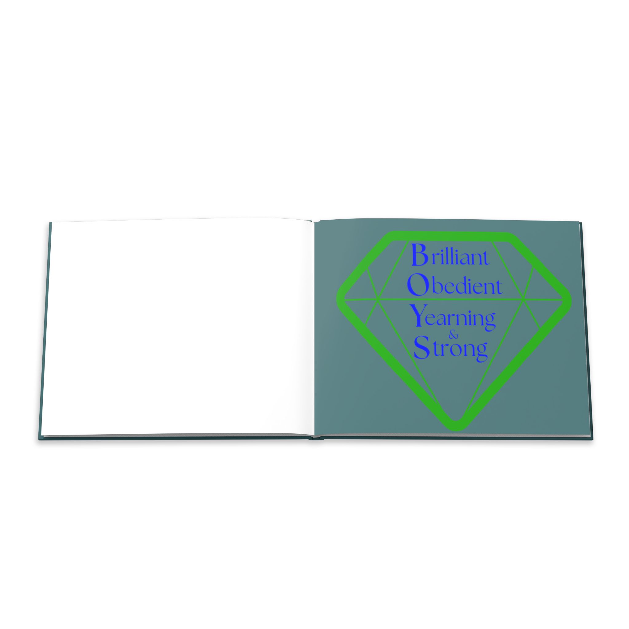 hardcover photo book — e&p (educated & powerful) logo keepsake hardcover photo book — e&p (educated & powerful) logo keepsake