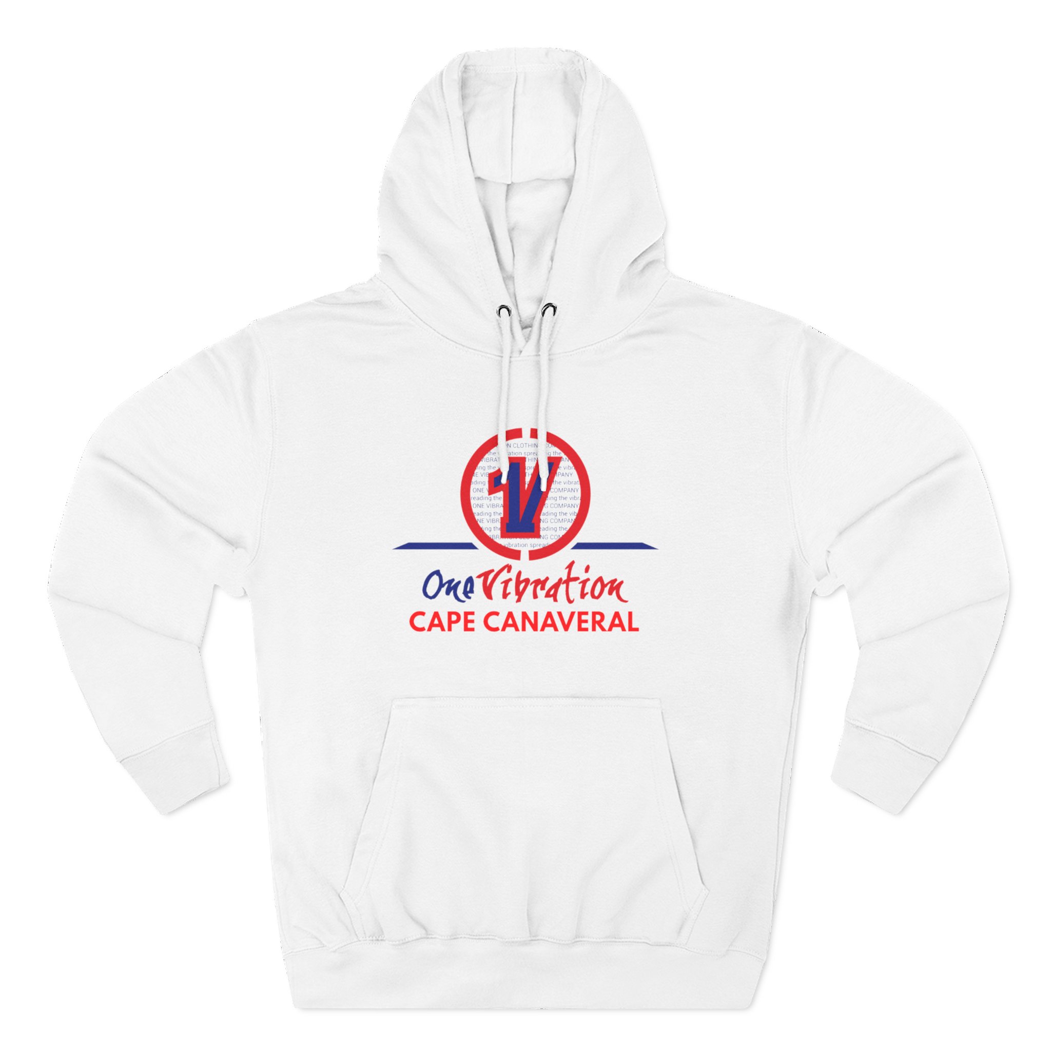 cape canaveral "one vibration" hoodie space launch graphic fleece cape canaveral "one vibration" hoodie space launch graphic fleece