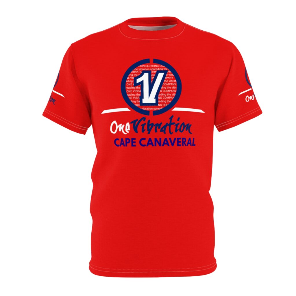 one vibration cape canaveral t shirt — space launch fan tee