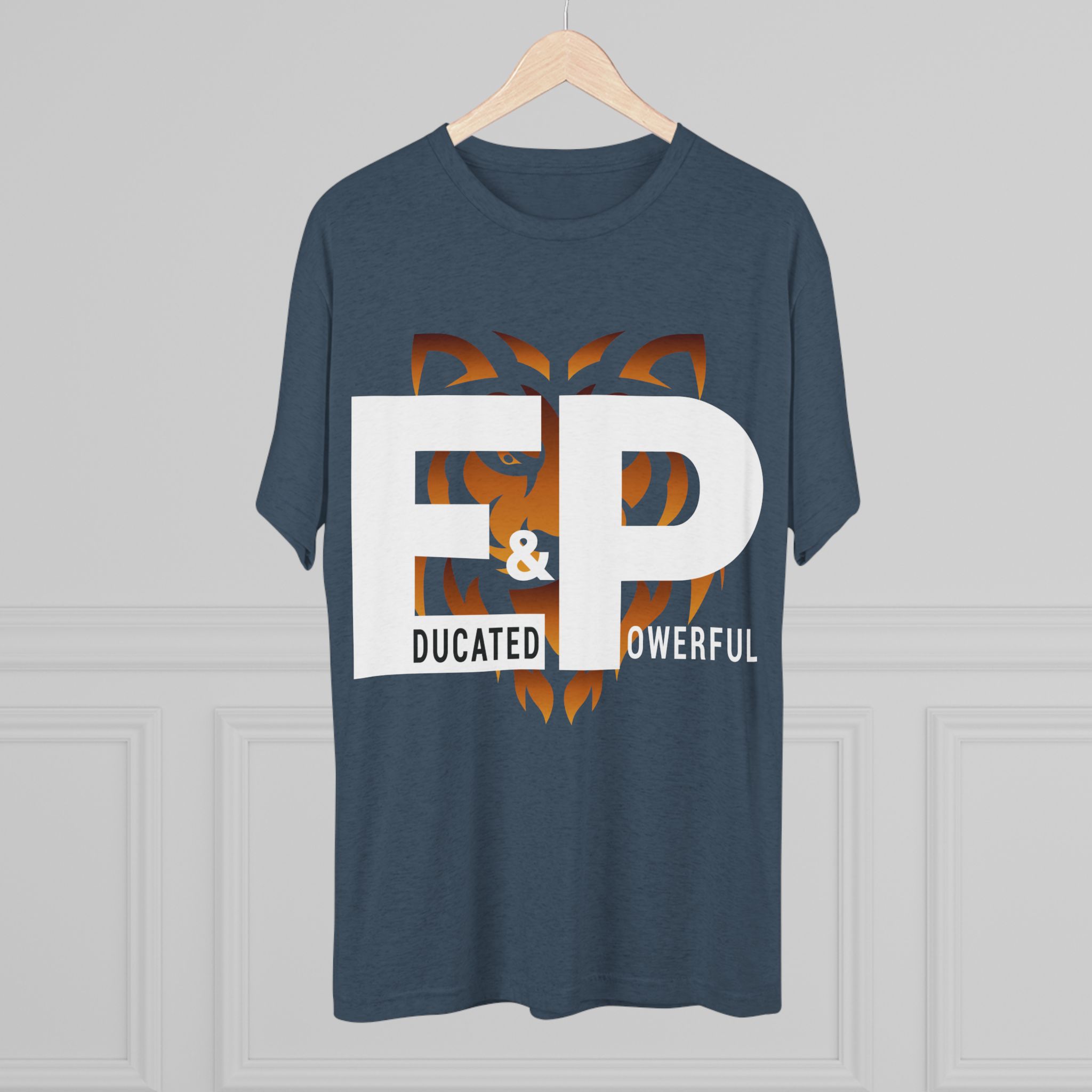 educated & powerful (e&p) tiger graphic tee educated & powerful (e&p) tiger graphic tee